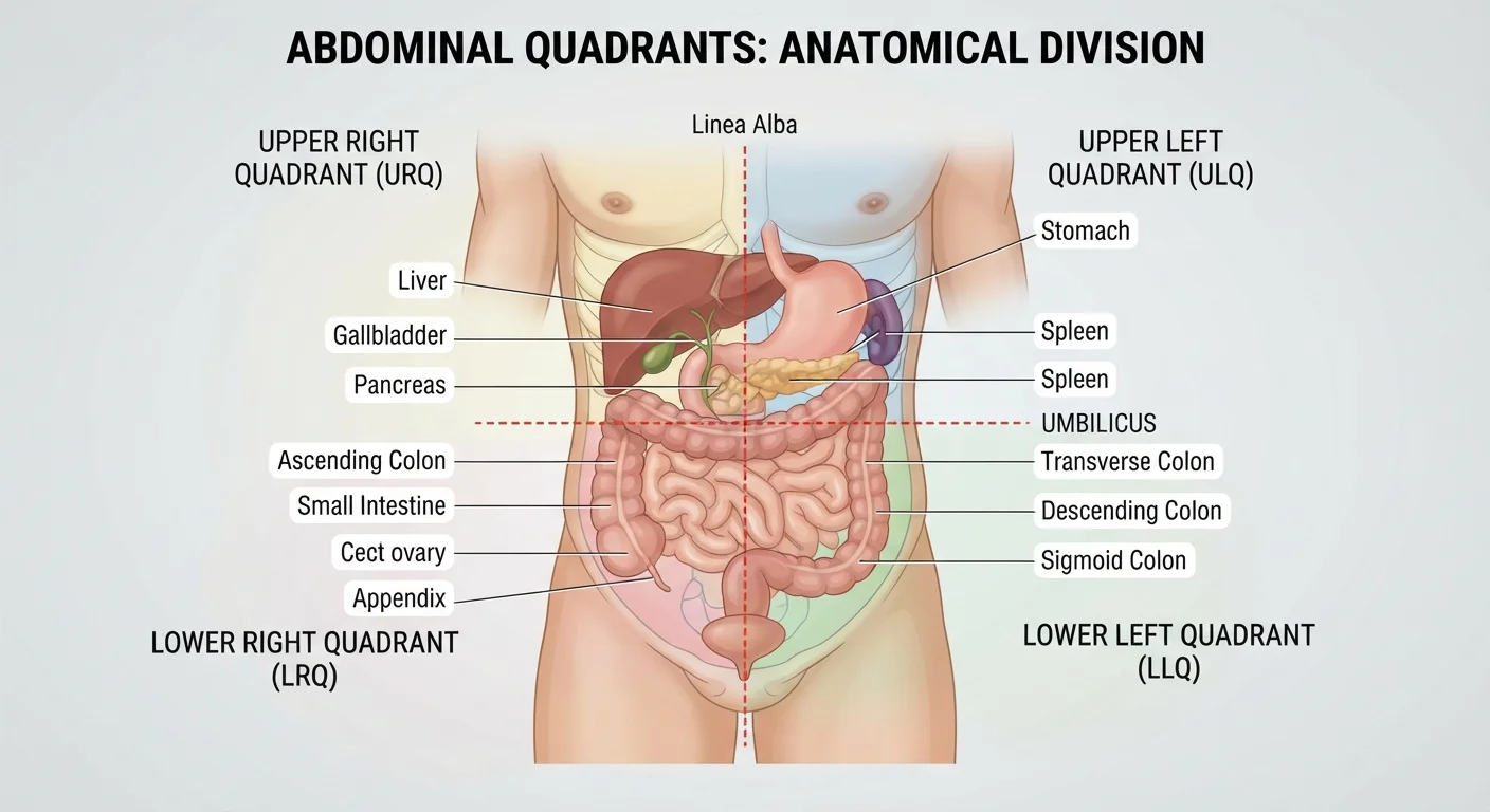 Abdominal Pain Locations and What They May Indicate