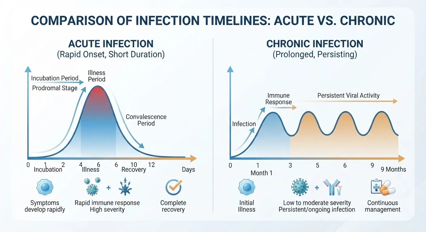 Acute vs Chronic Infections: Understanding the Difference