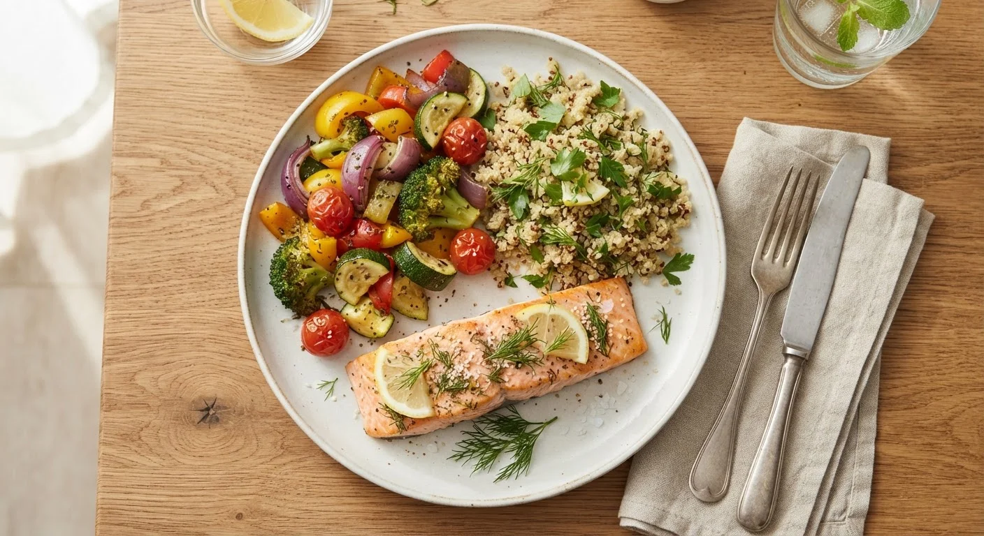 Building a Plate That Works: Portion Balance Without Counting Calories
