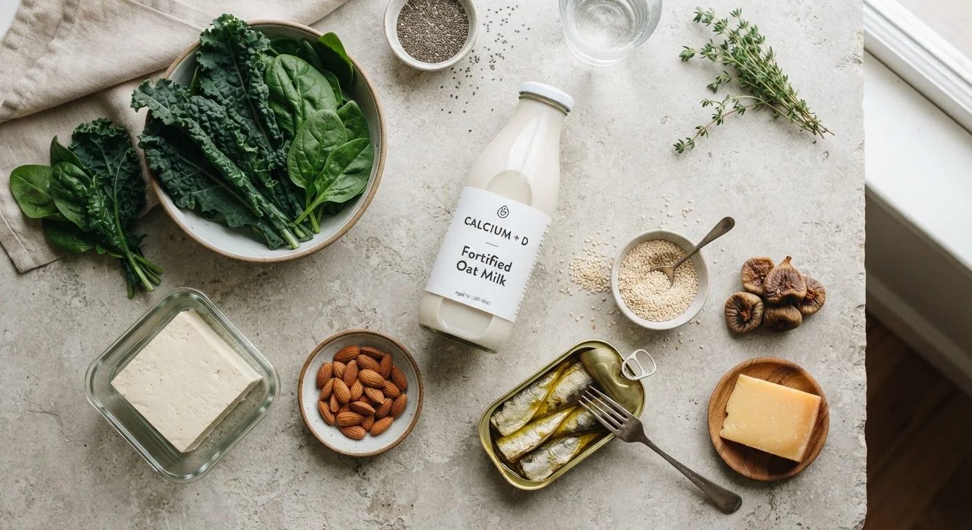Calcium Beyond Dairy: A Broader Look at Food Sources and Bioavailability