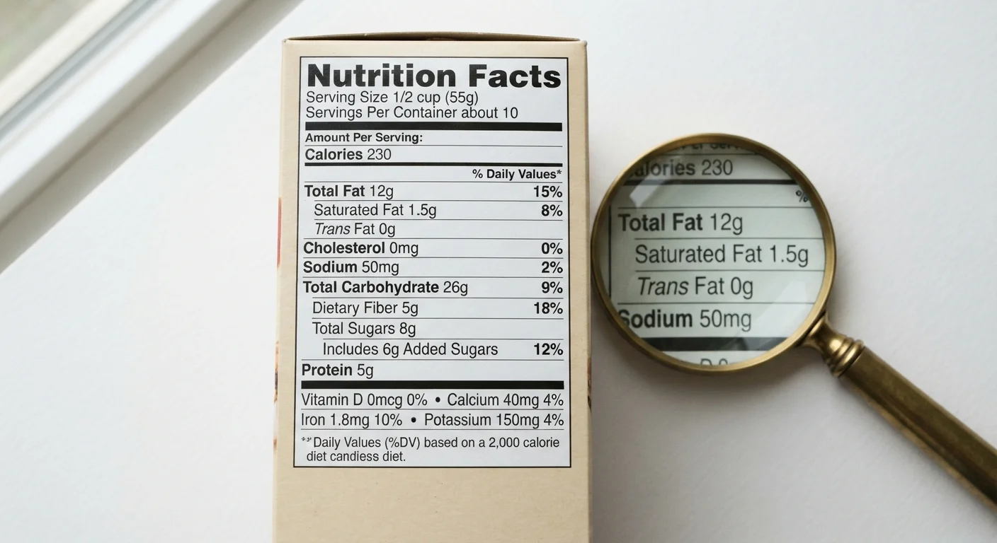Reading a Nutrition Label Without Getting Confused