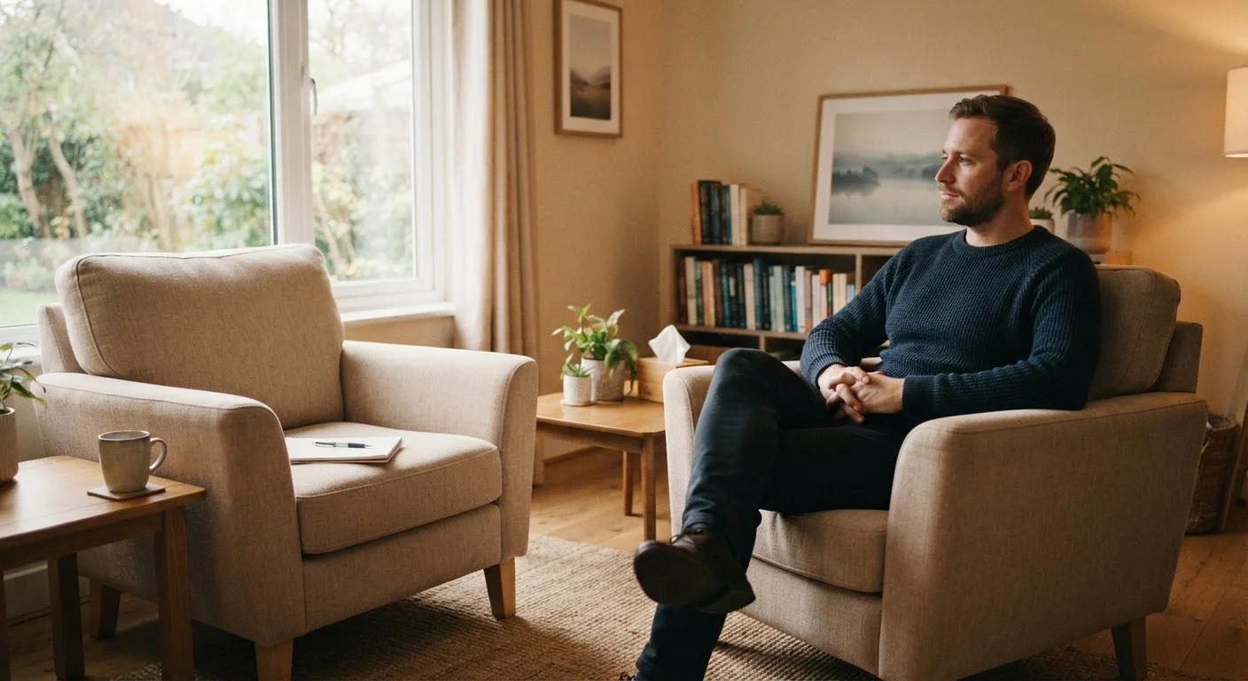Talking to a Therapist for the First Time: What Men Can Realistically Expect