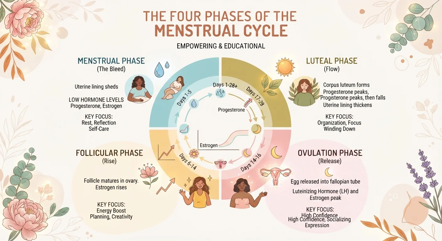 The Menstrual Cycle, Explained: What Each Phase Actually Does