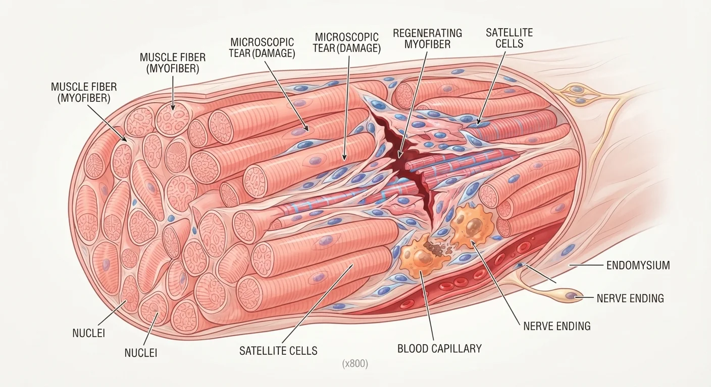The Physiology of Muscle Repair: What Happens Between Workouts