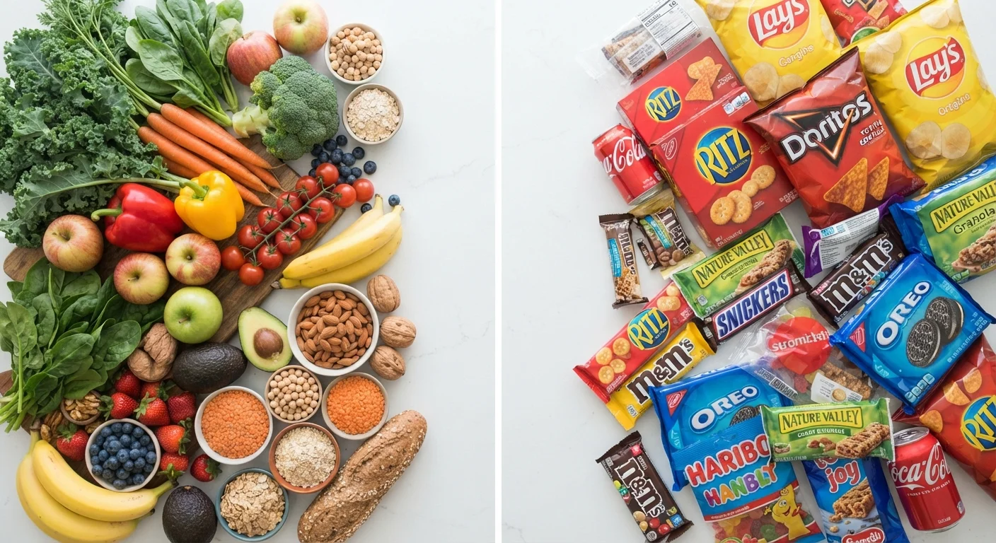 Whole Foods vs Ultra-Processed Foods: Understanding the Nutritional Gap